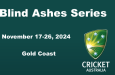 Cricket Australia announces squad for Blind Ashes Series 